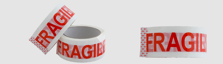 Products printed in narrow band